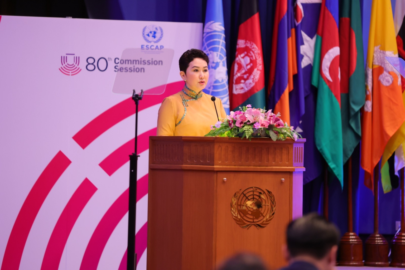 FOREIGN MINISTER BATTSETSEG BATMUNKH DELIVERED SPEECH AT THE OPENING OF ...