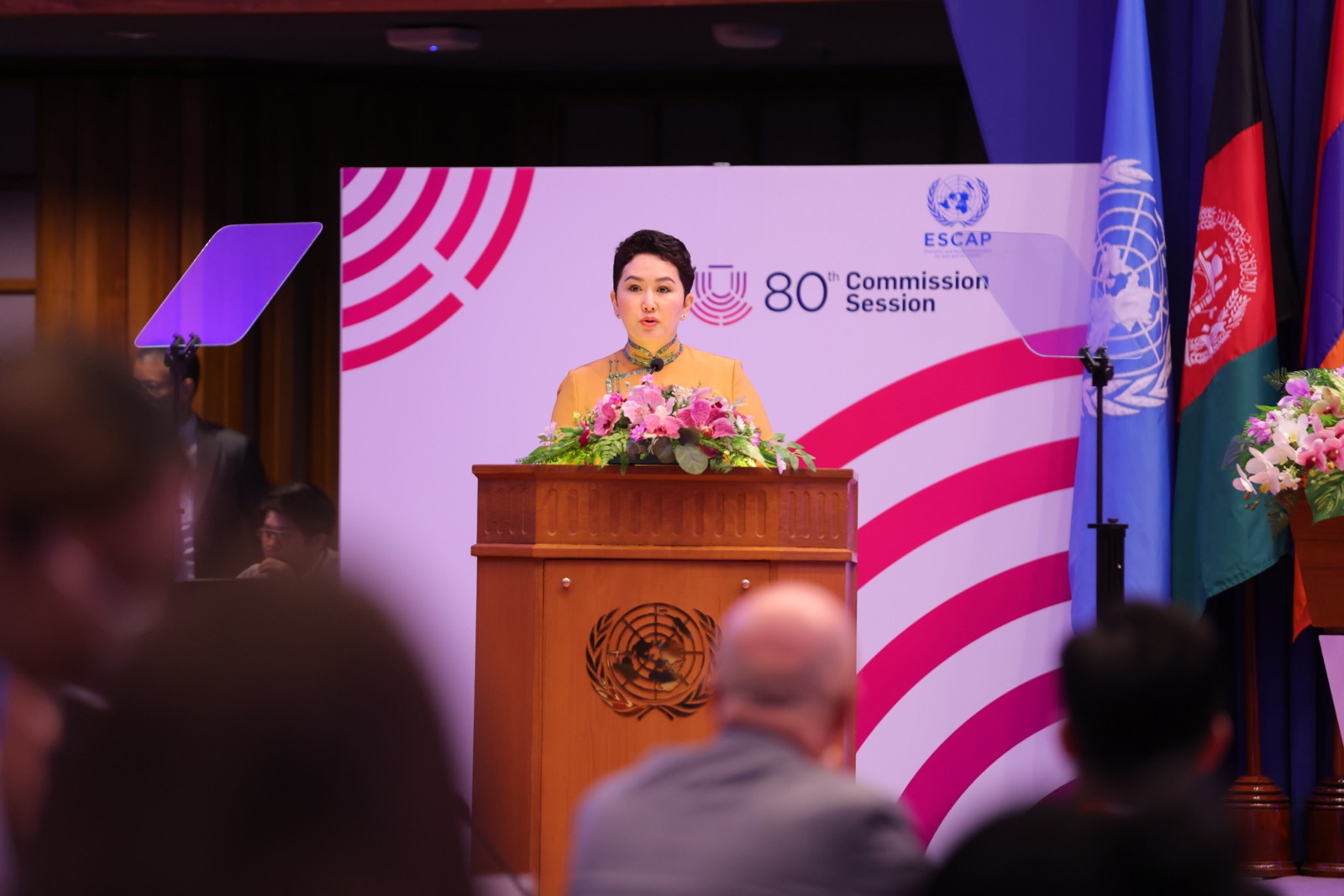 FOREIGN MINISTER BATTSETSEG BATMUNKH DELIVERED SPEECH AT THE OPENING OF ...